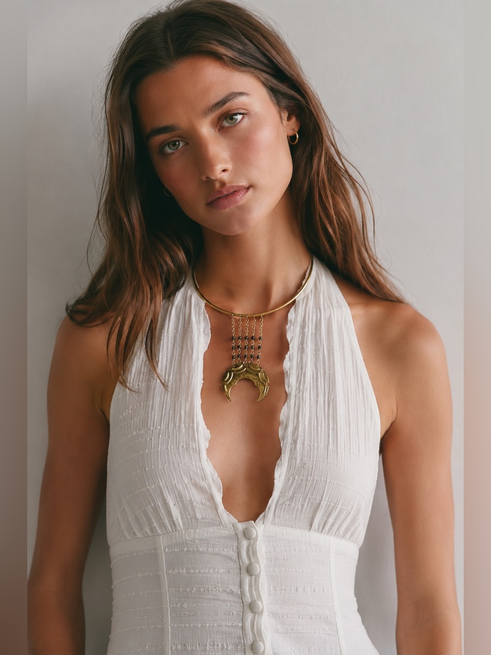 NWT Free People Ariana Ost Moon Chocker